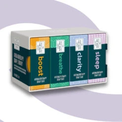 Assorted Aromatherapy Library -4x100g Aromatherapy Soap Bars