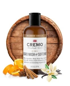 Bourbon Vanilla 2-in-1 Beard Wash & Softener