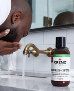 Wild Mint 2-in-1 Beard Wash & Softener -PureVibe Store Beard 2n1 Wash Softener Wild Mint 04