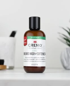 Wild Mint 2-in-1 Beard Wash & Softener -PureVibe Store Beard 2n1 Wash Softener Wild Mint 05