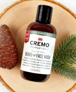 Cedar Forest Beard Wash -PureVibe Store Beard Face Wash Cedar Forest 02
