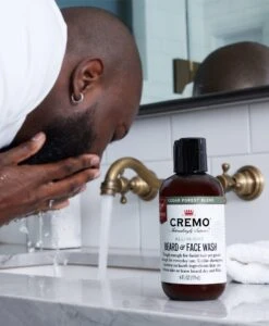 Cedar Forest Beard Wash -PureVibe Store Beard Face Wash Cedar Forest 05