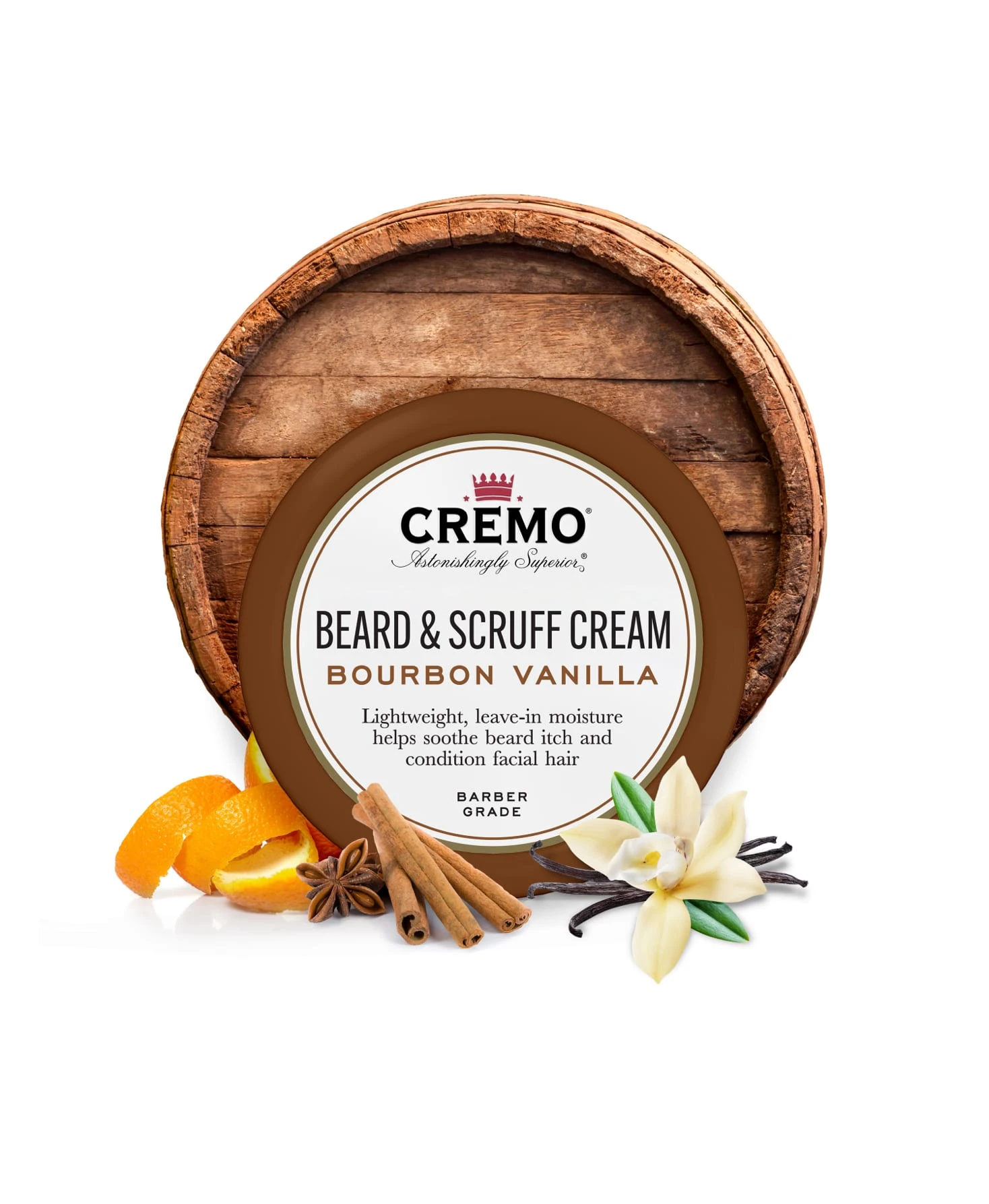 Bourbon Vanilla Beard & Scruff Cream 3 Bourbon Vanilla Beard & Scruff Cream