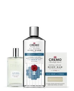 Blue Cedar & Cypress Grooming Bundle