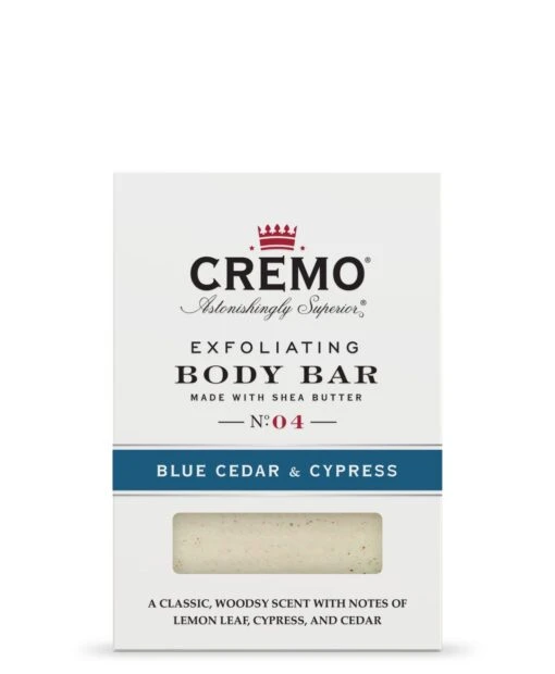 Blue Cedar & Cypress Exfoliating Body Bar - Image 2