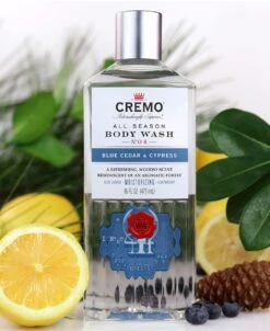 Blue Cedar & Cypress Body Wash -PureVibe Store Body Wash Blue Cedar Cypress 02