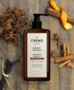 Bourbon Vanilla Body Wash - 32 Oz. -PureVibe Store Body Wash Bourbon Vanilla 32oz 04