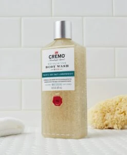 Exfoliating Pacific Sea Salt & Grapefruit Body Wash -PureVibe Store Body Wash Exfoliating Pacific Sea Salt Grapefruit 06