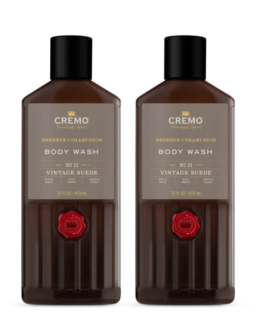 Vintage Suede (Reserve Collection) Body Wash - 2 Pack