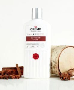 2-in-1 Bourbon & Oak Shampoo & Conditioner -PureVibe Store Hair Shampoo 2 in 1 Bourbon Oak 02
