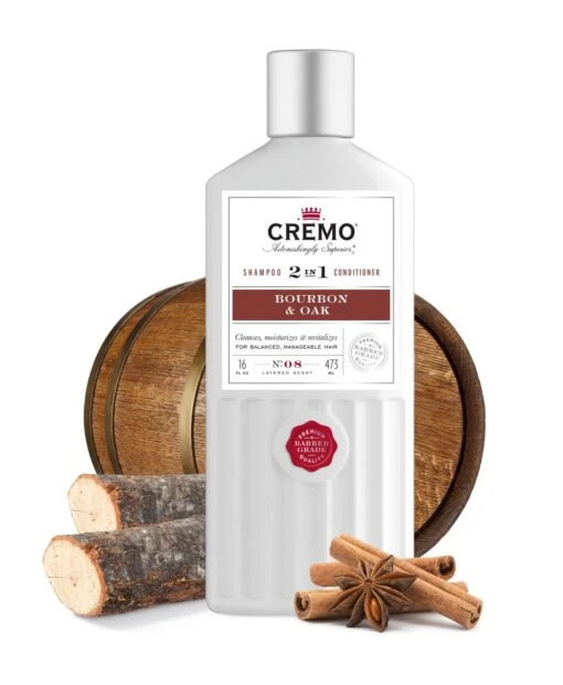 2-in-1 Bourbon & Oak Shampoo & Conditioner