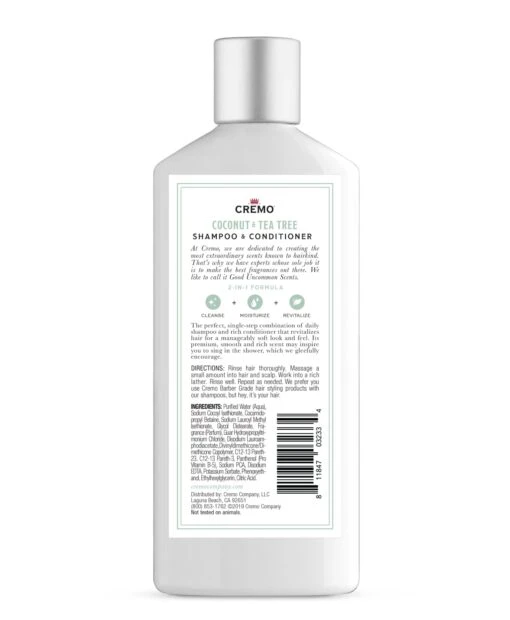2-in-1 Coconut Tea Tree Shampoo & Conditioner - Image 5