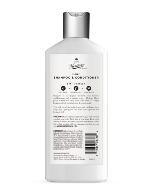 2-in-1 Heritage Black Shampoo & Conditioner - Image 6