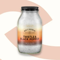 Thistle & Black Pepper Bath Salts 500g