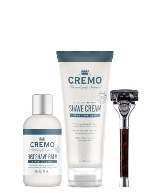 Barber Grade Shave Gift Set – Sensitive Skin