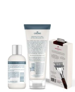 Barber Grade Shave Gift Set – Sensitive Skin -PureVibe Store Sensitive Shave Balm Tortoise Razor Giftset 04