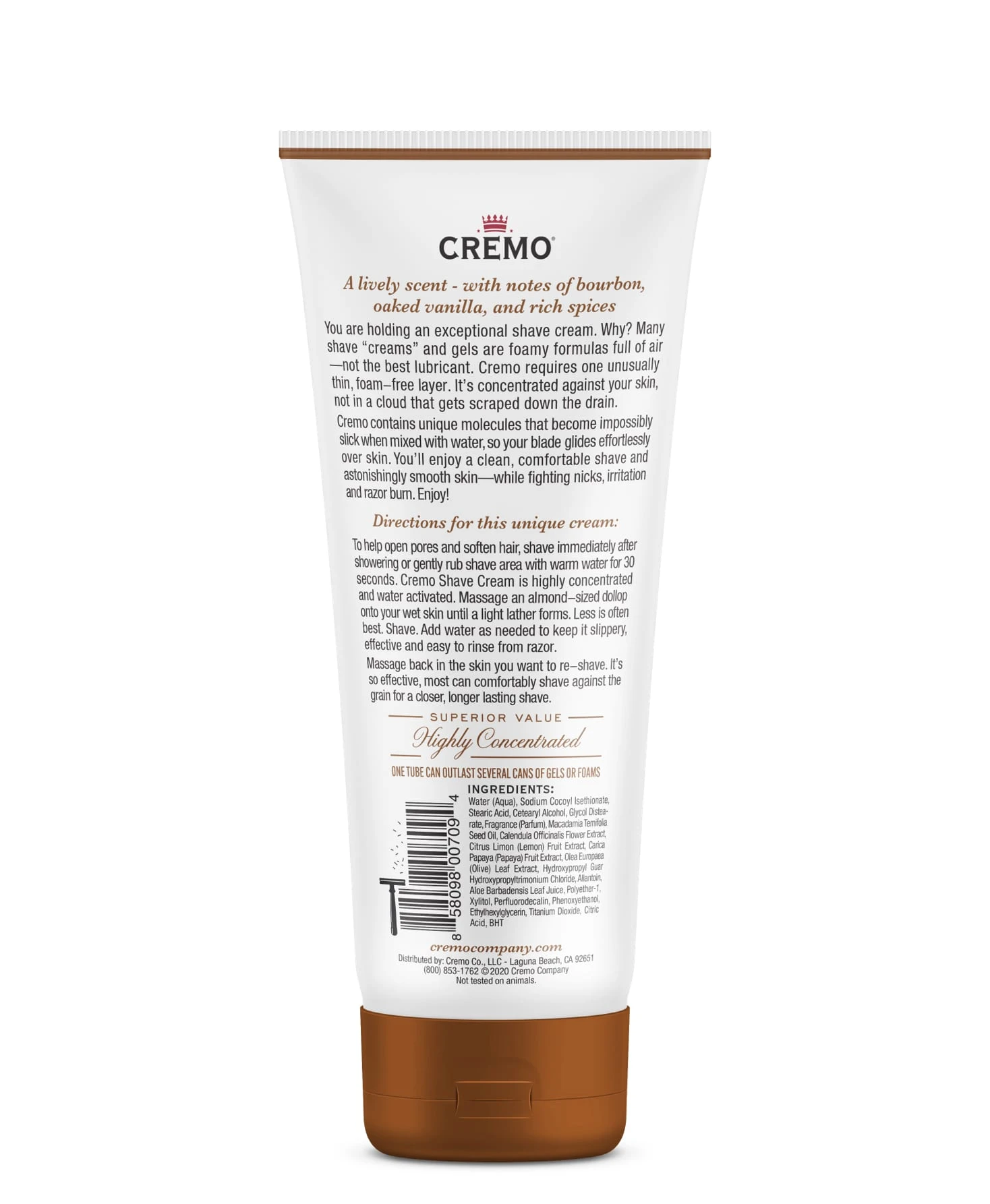 Bourbon Vanilla Shave Cream 7 Bourbon Vanilla Shave Cream - Image 5