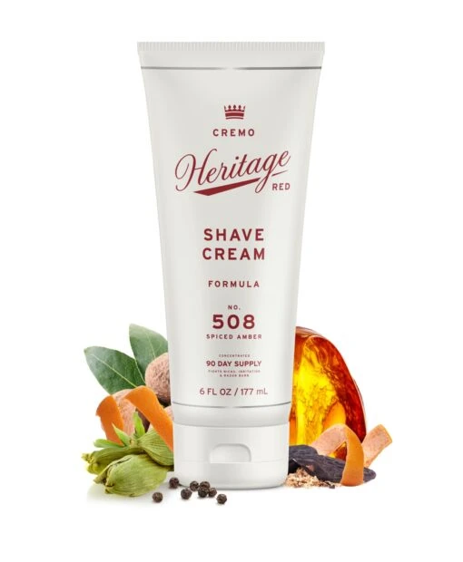 Heritage Red Shave Cream