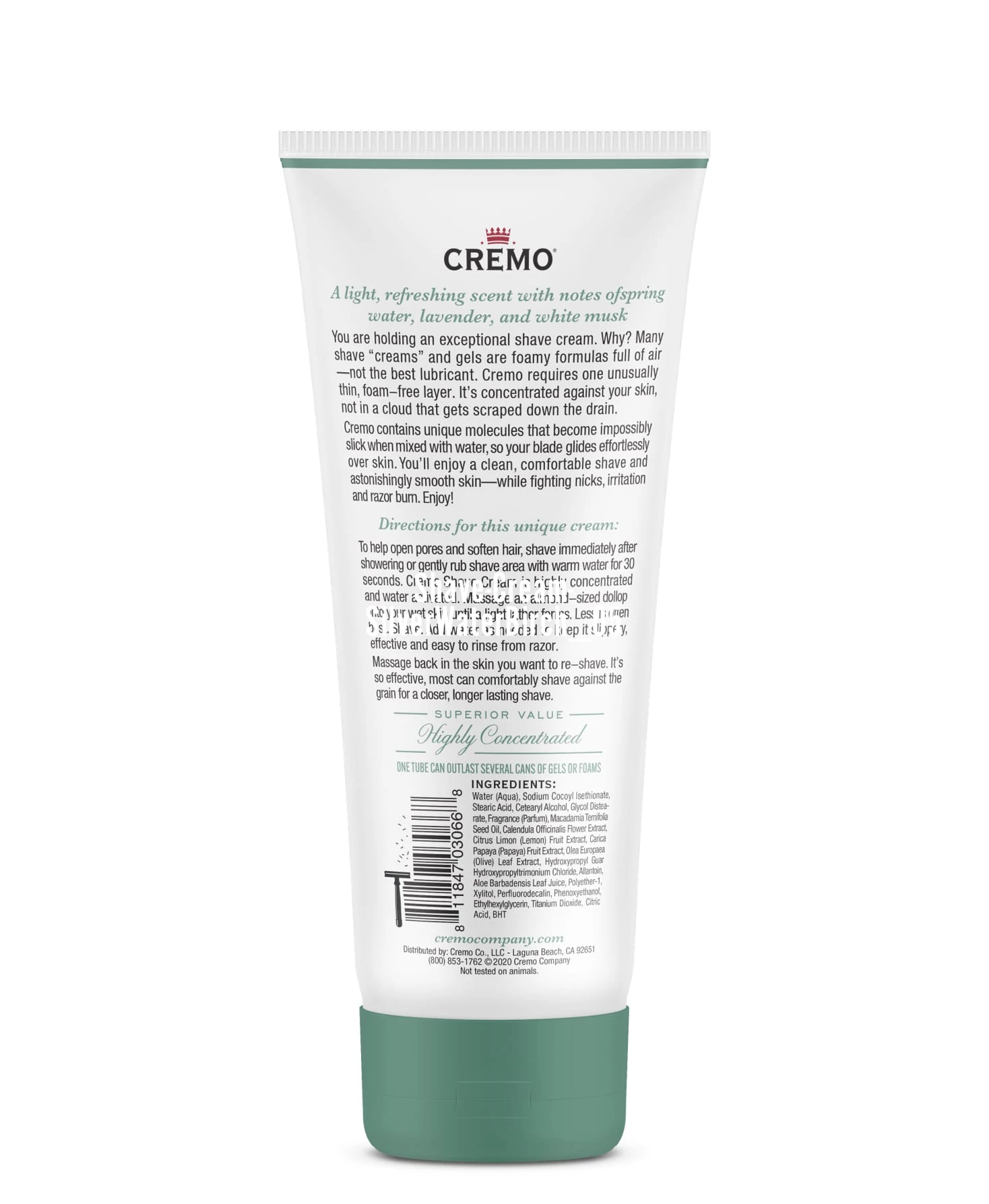 Silver Water & Birch Shave Cream 7 Silver Water & Birch Shave Cream - Image 5