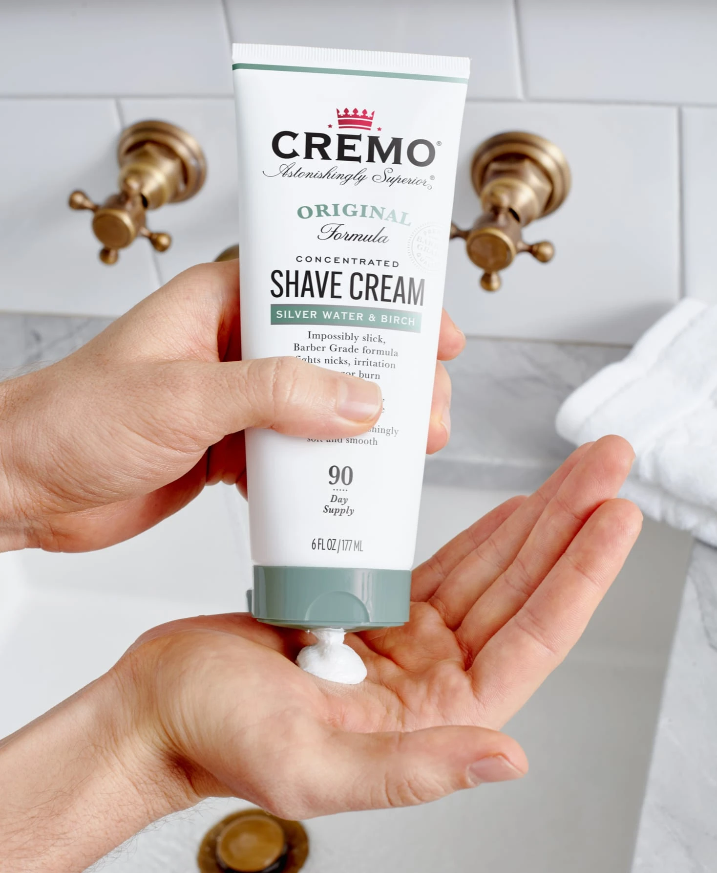 Silver Water & Birch Shave Cream 6 Silver Water & Birch Shave Cream - Image 4