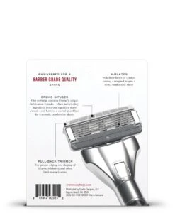 Cremo Barber Grade Razor Refills -PureVibe Store Shave Razor Refill 4ct 02