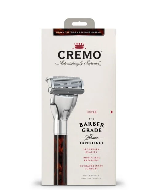 Cremo Tortoise Handle Razor