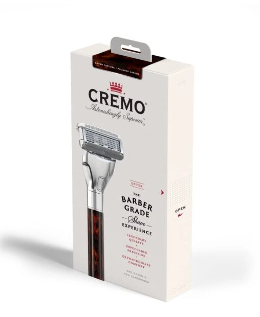 Cremo Tortoise Handle Razor - Image 7