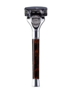 Cremo Tortoise Handle Razor -PureVibe Store Shave Razor Tortoise 04