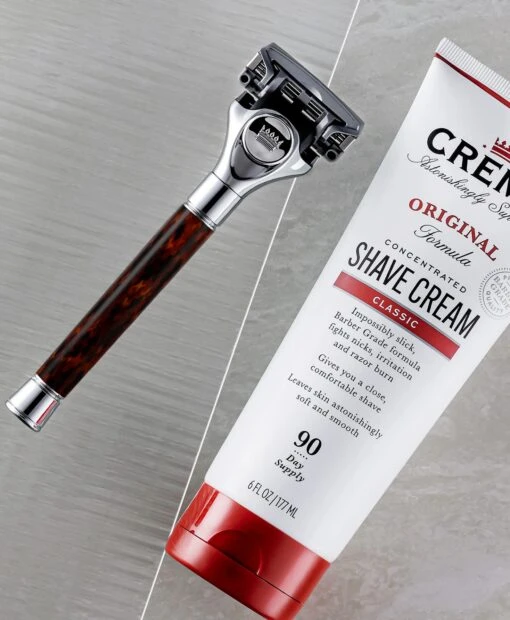 Cremo Tortoise Handle Razor - Image 5