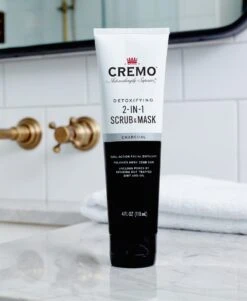 Charcoal 2-in-1 Scrub & Mask -PureVibe Store Skin Face Charcoal 2 in 1 Scrub Mask 02