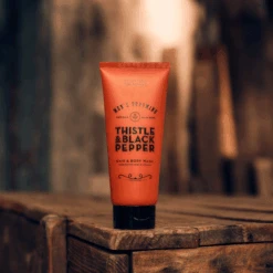 Thistle & Black Pepper Hair & Body Wash 200ml -PureVibe Store Thistle BlackPepperHair BodyWash200ml