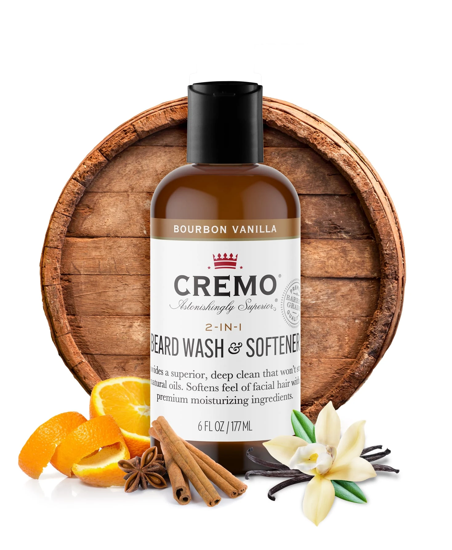 Front Page -PureVibe Store Beard 2n1 Wash Softener Bourbon Vanilla 02