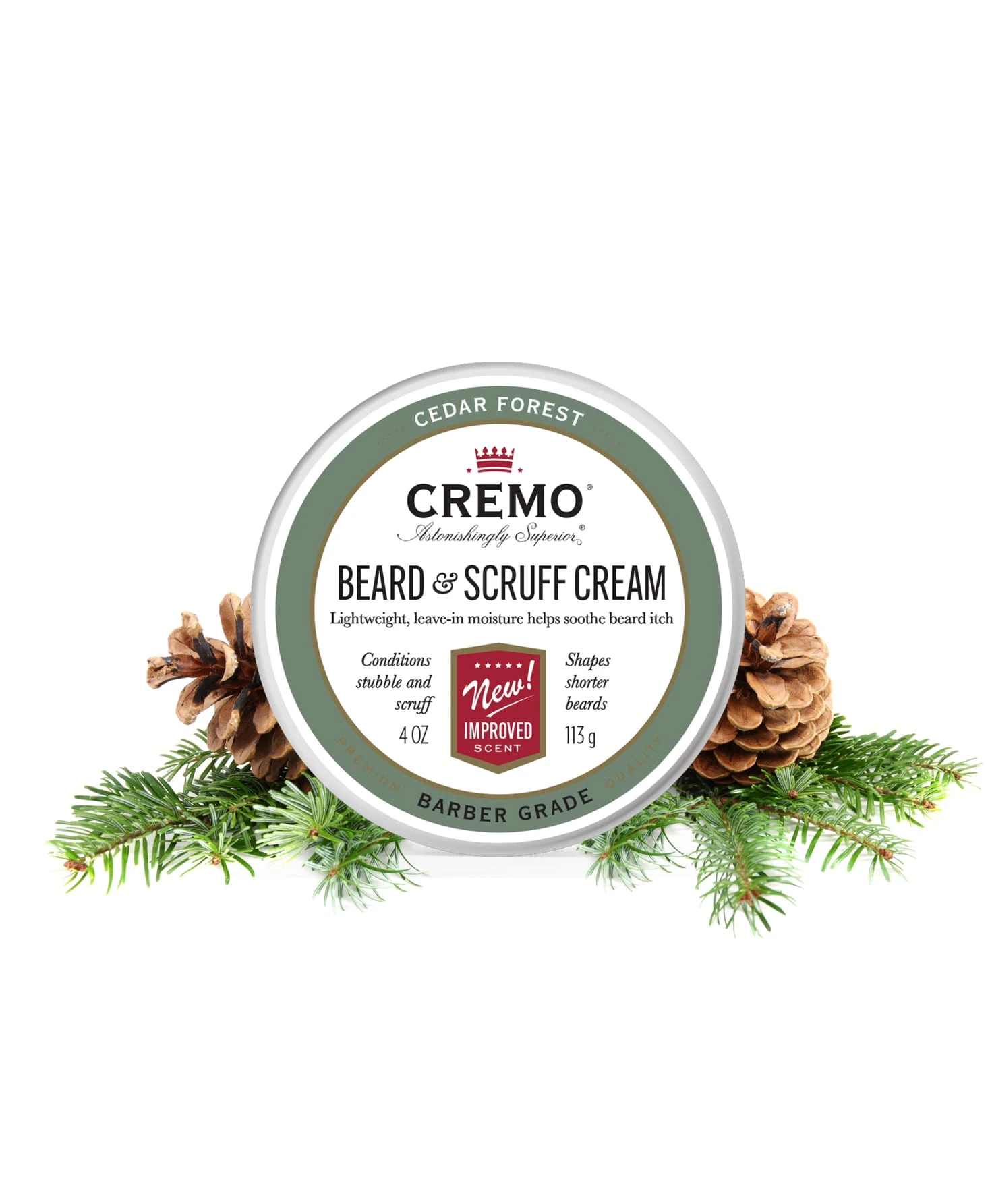Front Page -PureVibe Store Beard Scruff Cream Cedar Forest 06